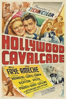 Hollywood Cavalcade movie poster (1939) wooden framed poster