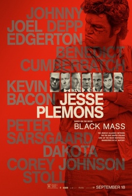 Black Mass movie poster (2015) Stickers MOV_ed63ab54