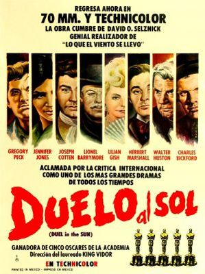 Duel in the Sun movie poster (1946) wood print