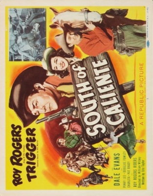 South of Caliente movie poster (1951) pillow