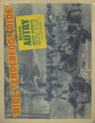 Ride Tenderfoot Ride movie poster (1940) Tank Top