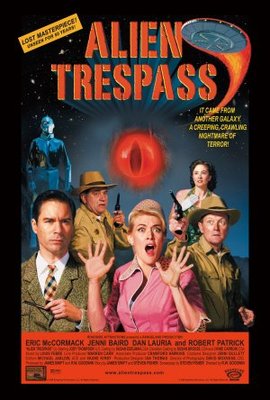 Alien Trespass movie poster (2009) tote bag