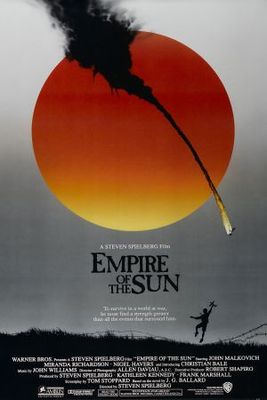 Empire Of The Sun movie poster (1987) canvas poster