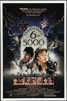 Transylvania 6-5000 movie poster (1985) metal framed poster