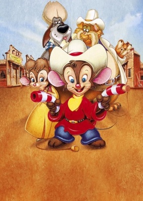 An American Tail: Fievel Goes West movie poster (1991) canvas poster