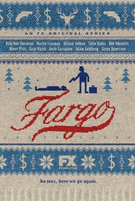 Fargo movie poster (2014) pillow