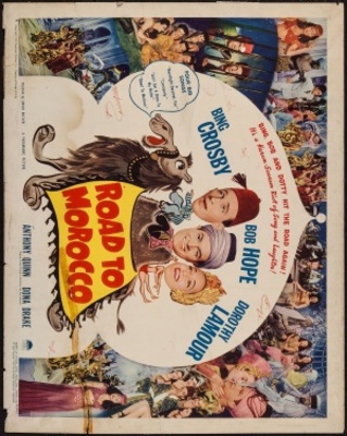 Road to Morocco movie poster (1942) Stickers MOV_ede9d216