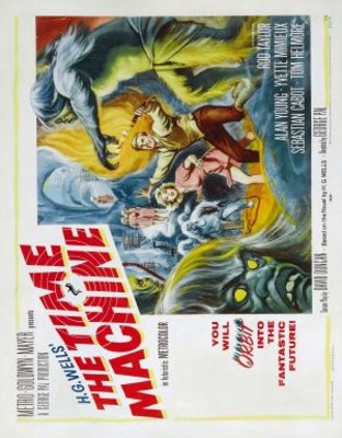 The Time Machine movie poster (1960) puzzle MOV_ee0785cc