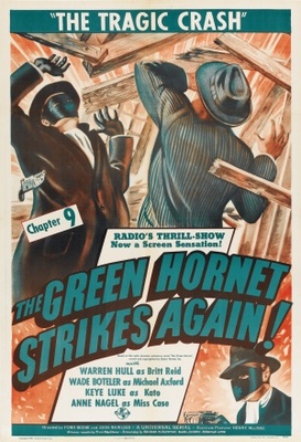 The Green Hornet Strikes Again! movie poster (1941) wood print