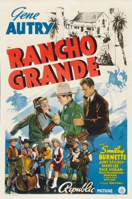 Rancho Grande movie poster (1940) canvas poster