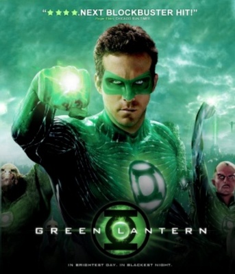 Green Lantern movie poster (2011) wooden framed poster