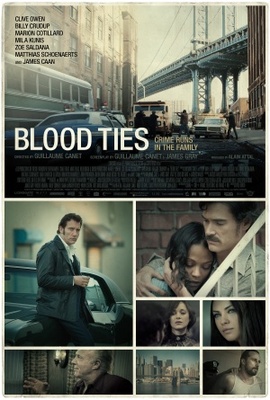 Blood Ties movie poster (2013) poster with hanger