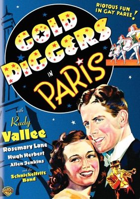 Gold Diggers in Paris movie poster (1938) poster