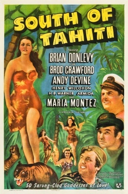 South of Tahiti movie poster (1941) Stickers MOV_ee244070