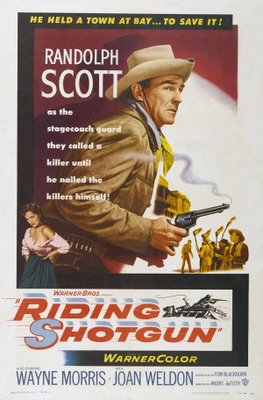 Riding Shotgun movie poster (1954) Mouse Pad MOV_ee260b66