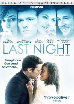 Last Night movie poster (2010) canvas poster