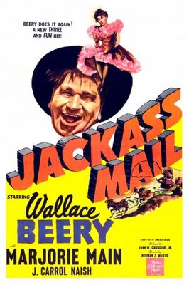 Jackass Mail movie poster (1942) mouse pad