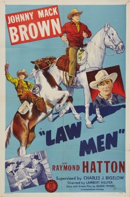 Law Men movie poster (1944) metal framed poster