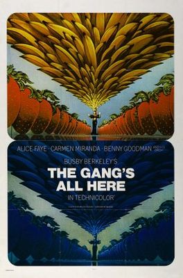 The Gang's All Here movie poster (1943) poster with hanger