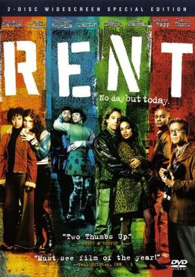 Rent movie poster (2005) metal framed poster