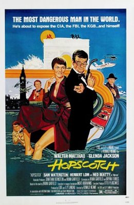 Hopscotch movie poster (1980) canvas poster