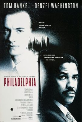 Philadelphia movie poster (1993) t-shirt