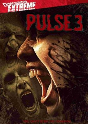 Pulse 3 movie poster (2008) wood print