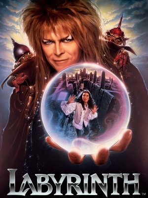 Labyrinth movie poster (1986) Stickers MOV_ee868ae8