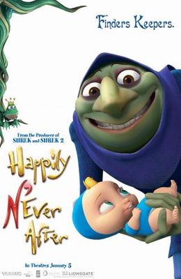 Happily N'Ever After movie poster (2007) pillow