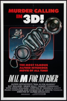 Dial M for Murder movie poster (1954) wood print