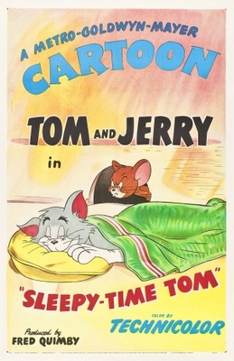 Sleepy-Time Tom movie poster (1951) Mouse Pad MOV_ee9a9592