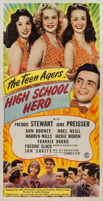 High School Hero movie poster (1946) pillow