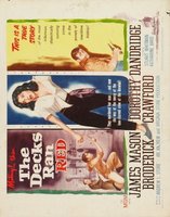 The Decks Ran Red movie poster (1958) t-shirt #695210