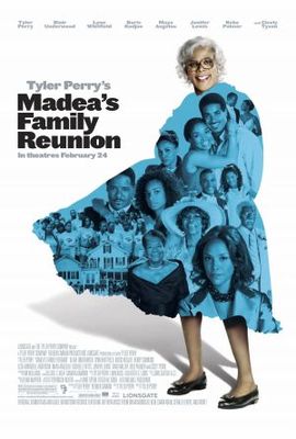 Madea's Family Reunion movie poster (2006) wood print