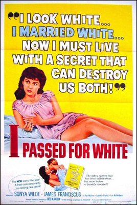 I Passed for White movie poster (1960) metal framed poster