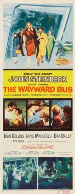 The Wayward Bus movie poster (1957) metal framed poster