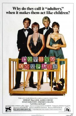 Loving Couples movie poster (1980) metal framed poster