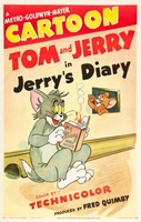 Jerry's Diary movie poster (1949) t-shirt #1078620