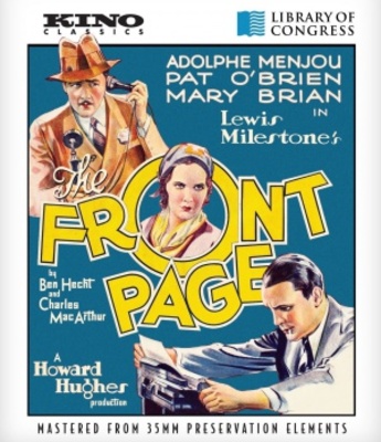 The Front Page movie poster (1931) wooden framed poster