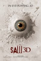Saw 3D movie poster (2010) Mouse Pad MOV_ef4b773a