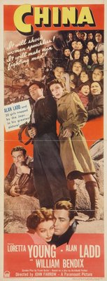 China movie poster (1943) poster with hanger
