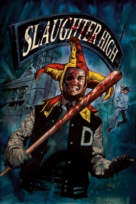 Slaughter High movie poster (1986) canvas poster