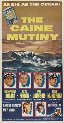 The Caine Mutiny movie poster (1954) mouse pad