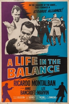A Life in the Balance movie poster (1955) tote bag
