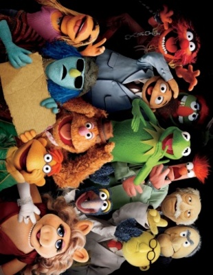 The Muppets movie poster (2011) metal framed poster