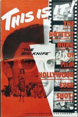 The Big Knife movie poster (1955) wood print