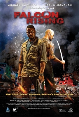 Falcon Rising movie poster (2014) poster with hanger