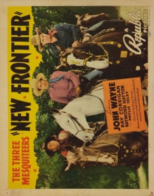 New Frontier movie poster (1939) wooden framed poster