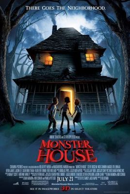 Monster House movie poster (2006) poster with hanger