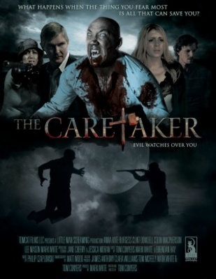 The Caretaker movie poster (2012) wood print